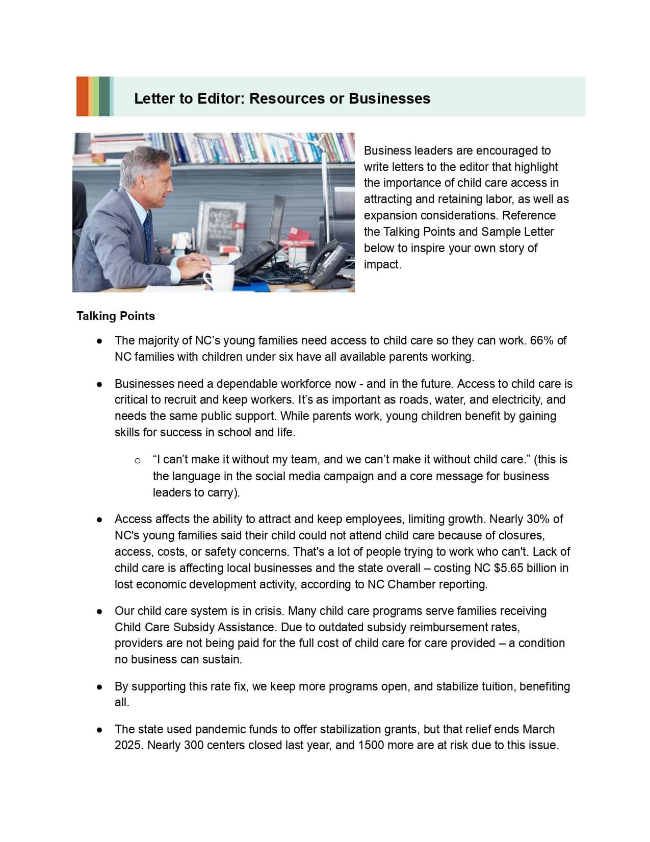 Letter to Editor _Resources or Businesses